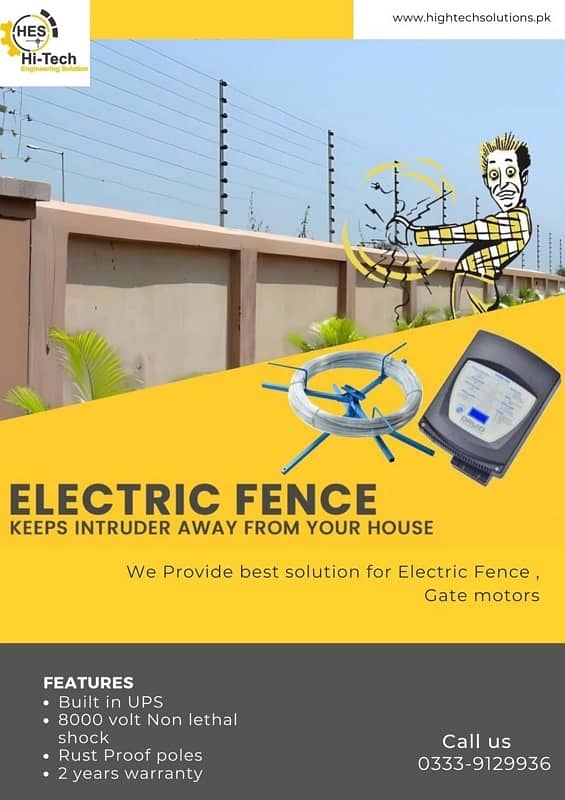 Electric Fence and Gate Motor 0