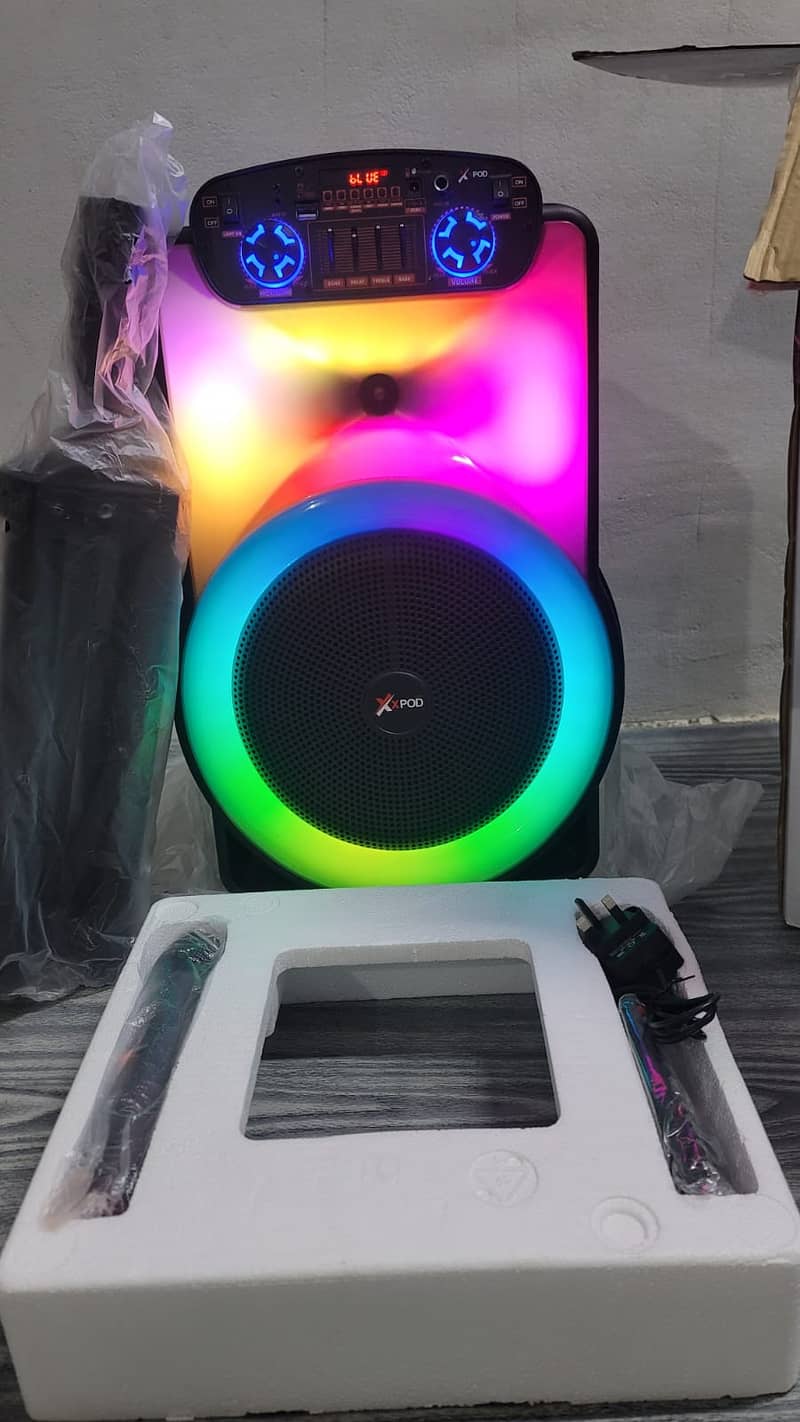 For Sale XPOD RGB RAINBOW PARTY SPEAKER urgeny sale 1