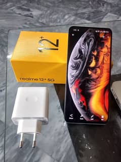 Realme 12 plus 5g with complete box and warranty.