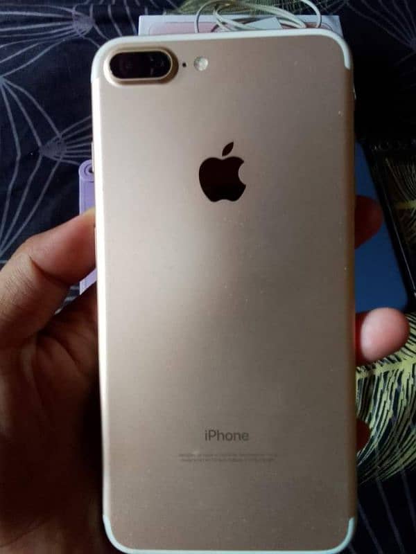 Iphone 7 plus stroge 128 GB PTA approved 03427588638 My Whatsapp 0