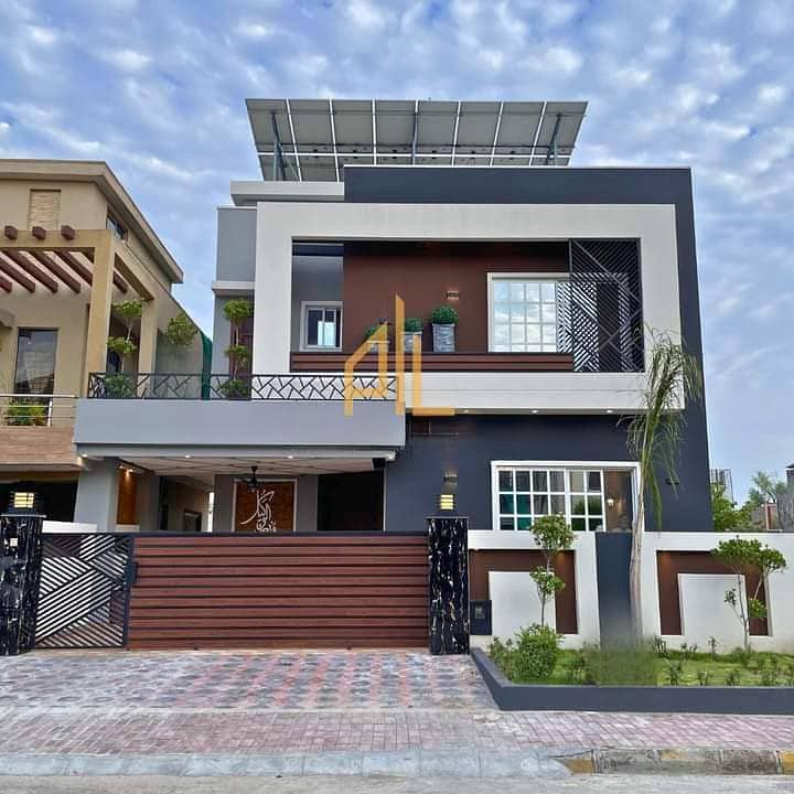 10 Marla Brand New Full House Available For Rent Bahria town phase 8 Rawalpindi 0