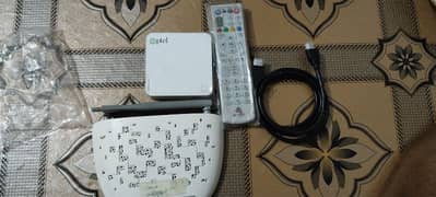 Modem router and tv box for sale