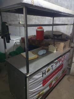 counter for fast food stall