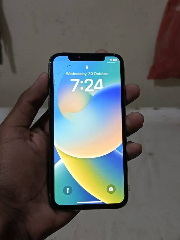 iPhone x PTA approved with box 64GB 3