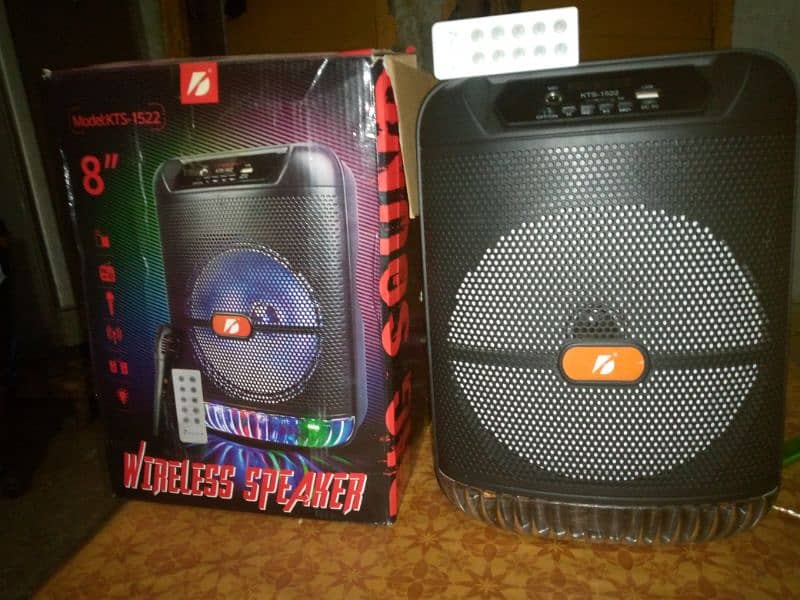 kTS model-1522 Bluetooth 8"speaker 1