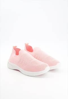 Ladies sneakers pink