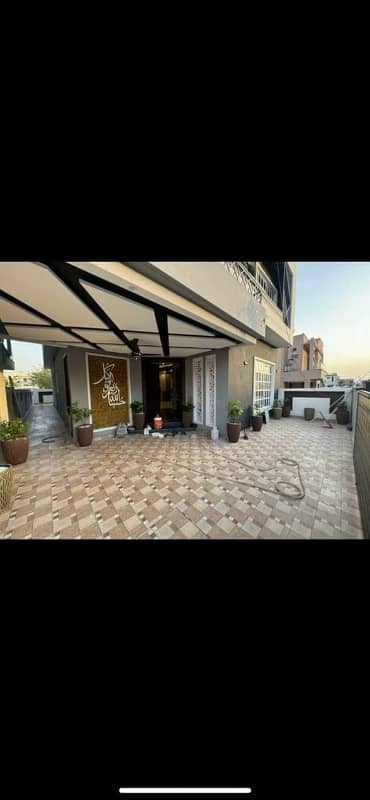 10 Marla Single Unit Fully Designer House available for rent in Bahria town phase 8 Rawalpindi 1