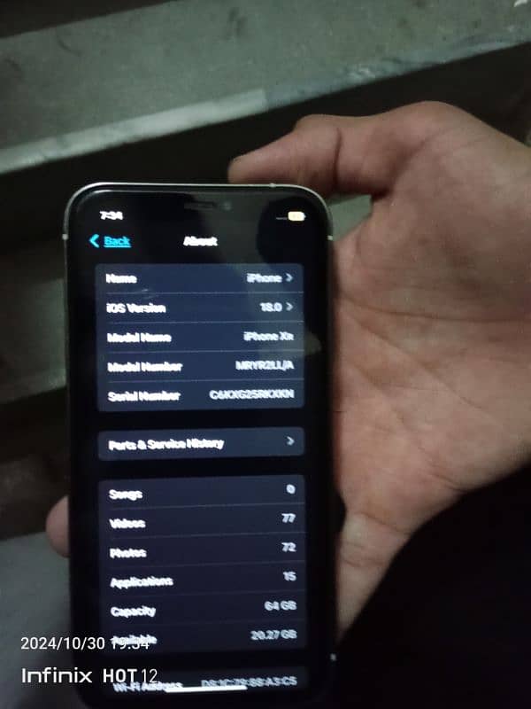 iPhone XR jv iphone 15 pro converted 5