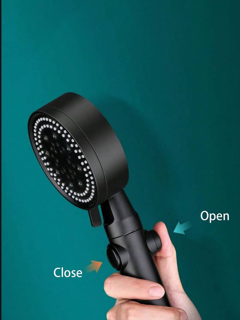 4 In 1 Multi-functional Matte High-pressure Shower Head 2