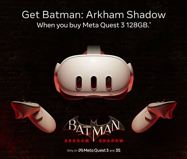 Meta Quest 3S  — Get Batman: Arkham Shadow and a 3-Month Trial of Meta 2