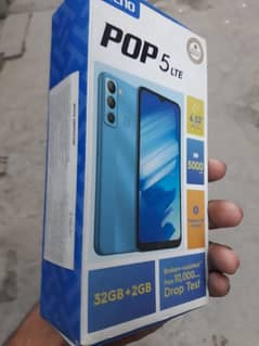 Brand Techno pop 5 Lte Ram 2 GB and Momery 32 GB