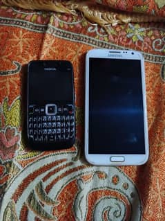 Samsung and Nokia phone