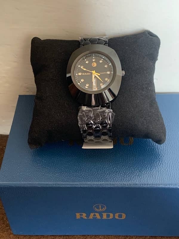 Rado watch with Black Colour in Premium Box 3