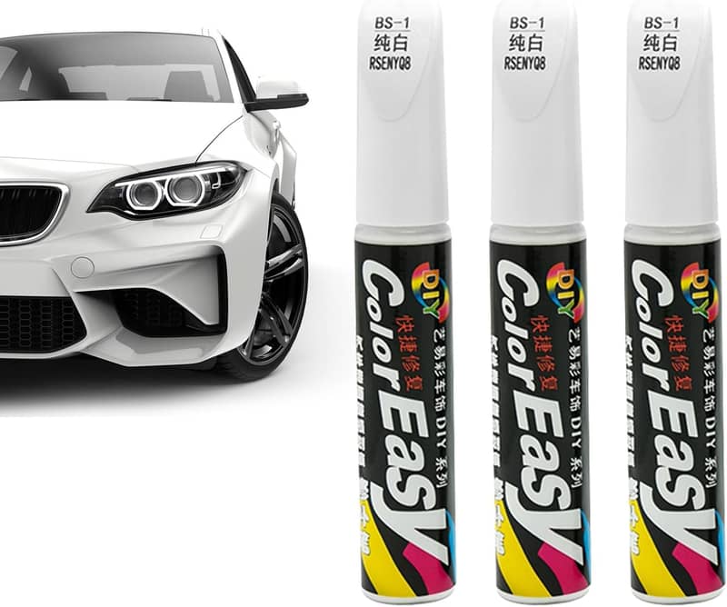 Car Scratch And Chipping Paint, Pencil Paint With Brush (only White ) 0