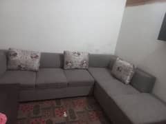 lshape sofa and table for sale