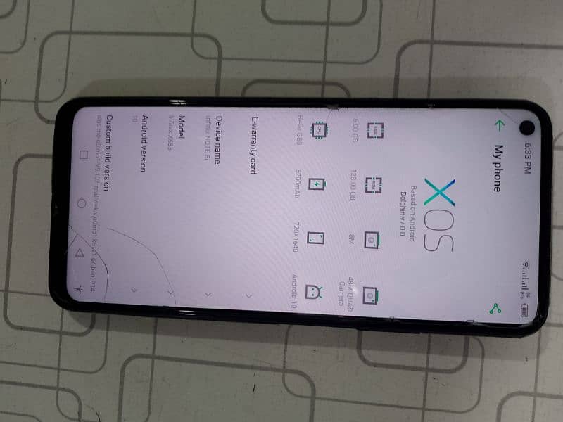 Infinix Note 8i,6,128. 4