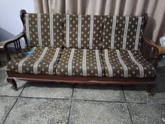 5 seater  pure wood sofa set