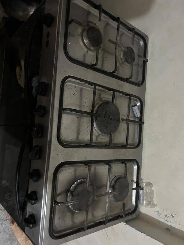 cooking range very good condition home use hai no iasu 100% ok hai 2