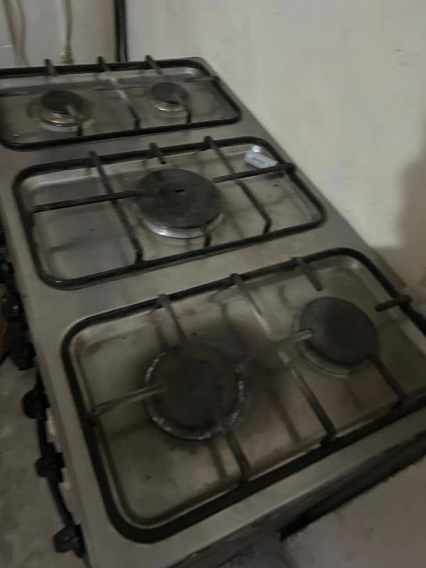 cooking range very good condition home use hai no iasu 100% ok hai 6