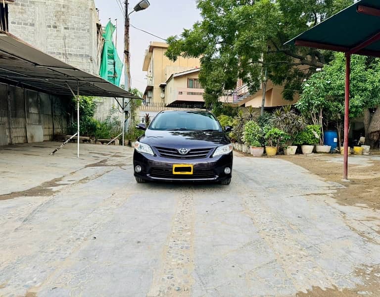 Toyota Corolla GLI 1.6 Automatic 2012 Model First Hand 0