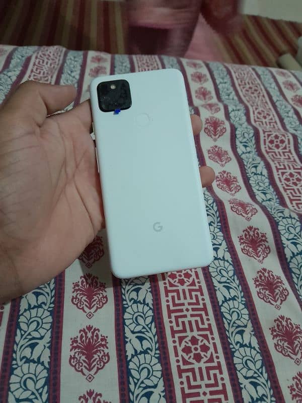 Google pixel 4a 5g white color 1