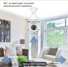 CCTV Wi-Fi camera rotate option and with light option available