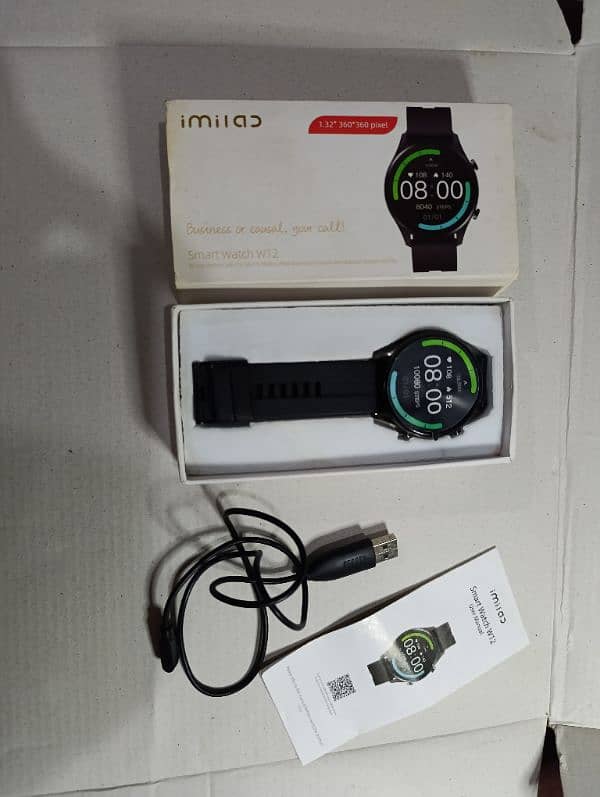 Mi smart watch w12 1