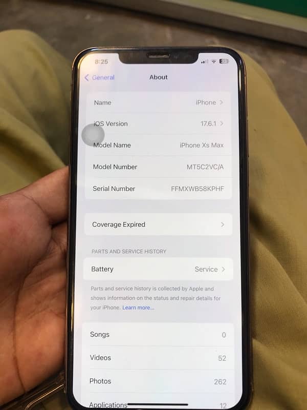 iphone xs max 64gb PTA 6