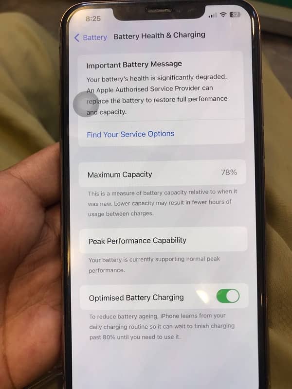 iphone xs max 64gb PTA 7