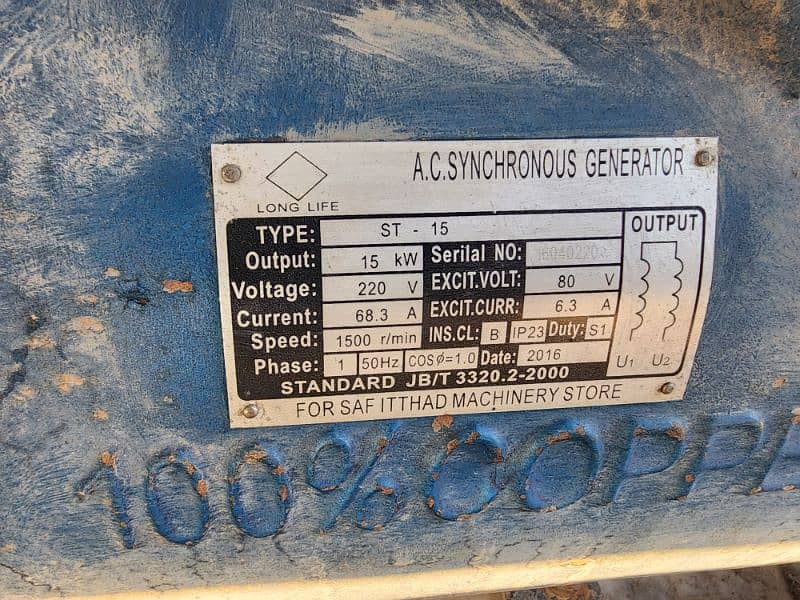 15kw Generator for sale 6