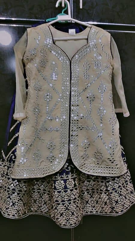 mirror work lehnga 6