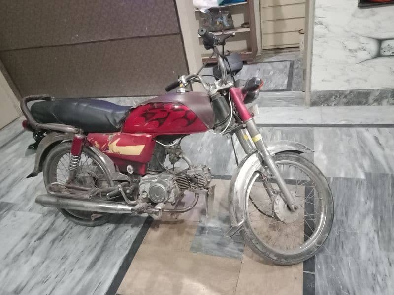 Zymco Bike 70cc 2012 Model Urgent Sale 6