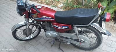 Honda 125 Islambad number 16modal