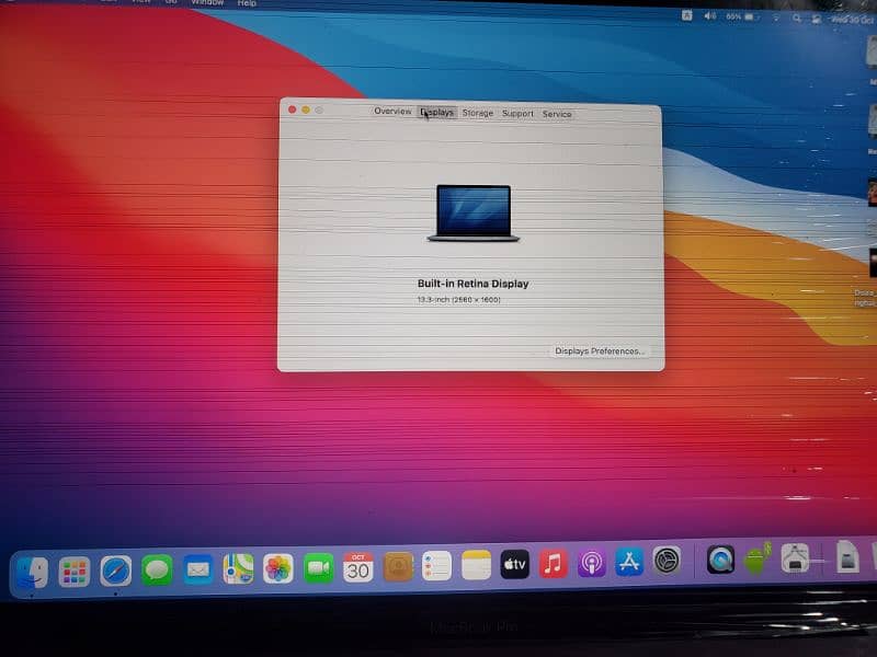 Apple Macbook Pro 2016 8GB Ram 256GB SSD 7