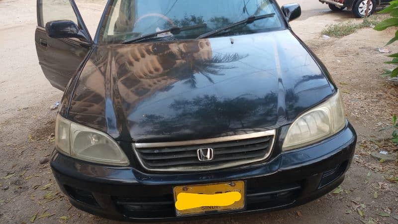 Honda City 2001 black 1