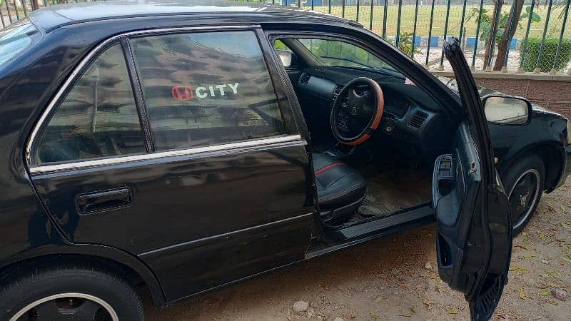 Honda City 2001 black 2