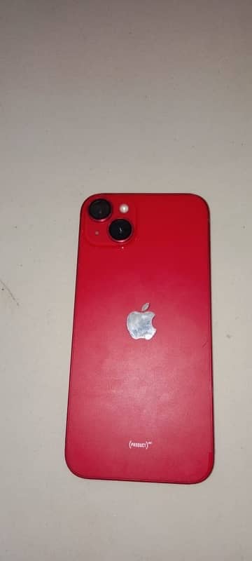 I phone 14 plus RED COLOUR 5