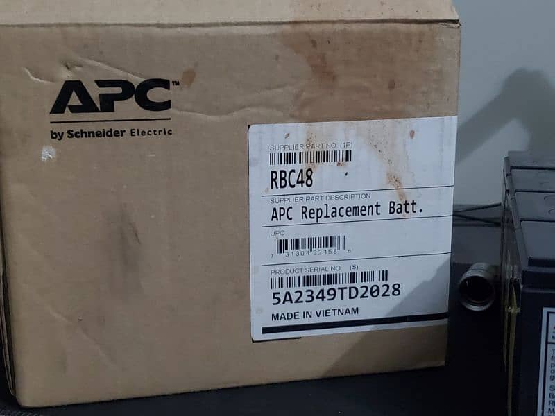 Imported APC Batteries 12v 7a (70 Units Available) 4