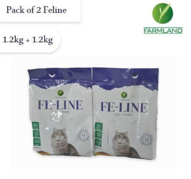 Feline Cat Food 1.2 Kg (Pack Of 2) dog food available cash on delivery 1