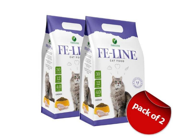 Feline Cat Food 1.2 Kg (Pack Of 2) dog food available cash on delivery 2