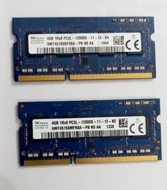 Laptop RAM 8 GB DDR3