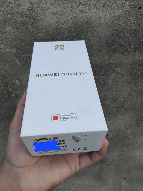 Huawei Nova Y71 8gb ram/128gb rom Complete box 7