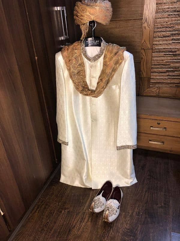 sherwani,#groom#wedding#designer#like brandnew#barkatAli#lahore 0