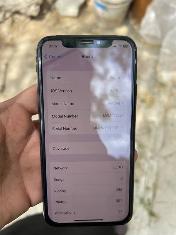 iPhone X 64 Gb Pta approved 4