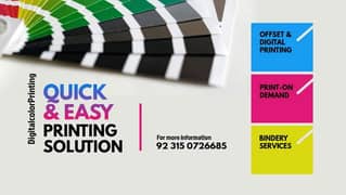 Digital printing services