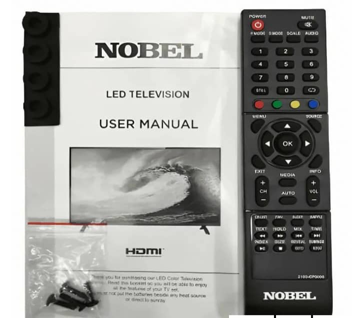 NOBEL LED TV 32 Inch - ME7 FHD - Built-In Massive Sound Bar 2