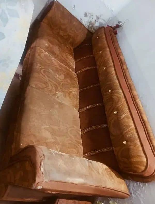 Urgent sale complete sofa set reasonable price 2