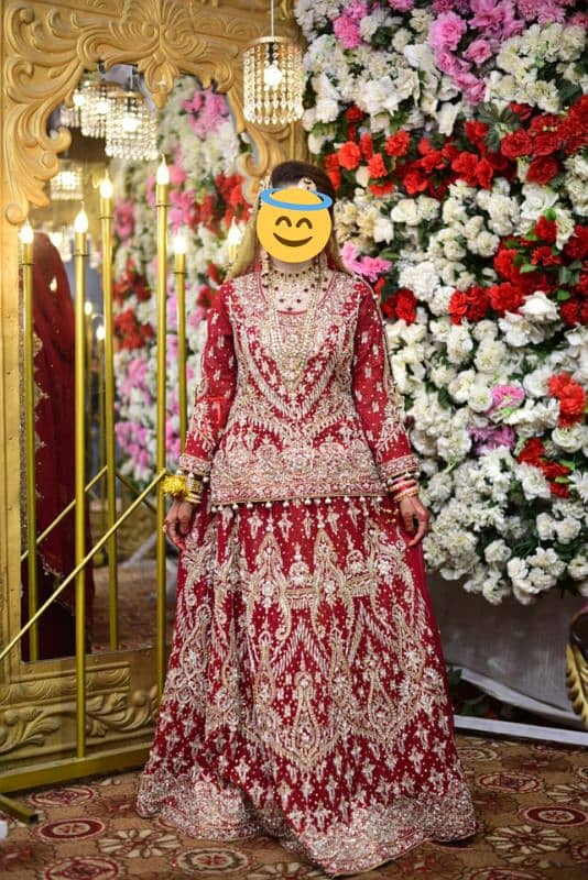 Red Bridal Lehnga 2