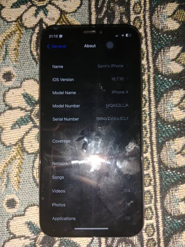 iPhone X Pta a proof all ok 4