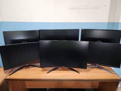 AOC 24Inches 27Inches 144Hz Gaming LED Monitors | Curved | BorderLess